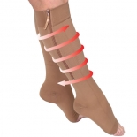 Zipper Compression Socks