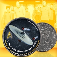Star Trek Anniversary Coins