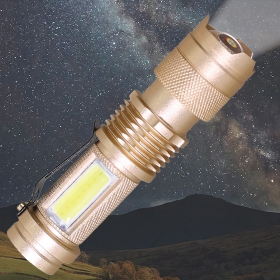 Super Bright COB LED Flashlight