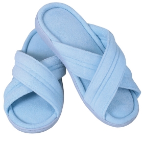 Health Pride - Crisscross Comfort Slippers