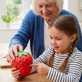 Jumbo Squeeze Strawberry Sensory Aid