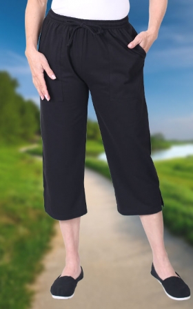 Comfort Knit Capri Pants