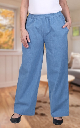 Denim Relaxed Fit Pants