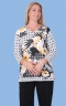 Floral Top with Border