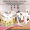 Rooster Mug with Spoon