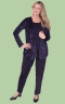 Mock Twin Blouse With Pants