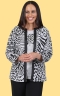 Animal Print Jacket and Beaded Top