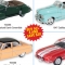 Set of 4 Classic Collectible Cars (HP132)