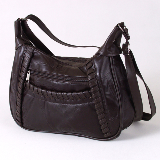 Health Pride - Whipstitch Leather Handbag