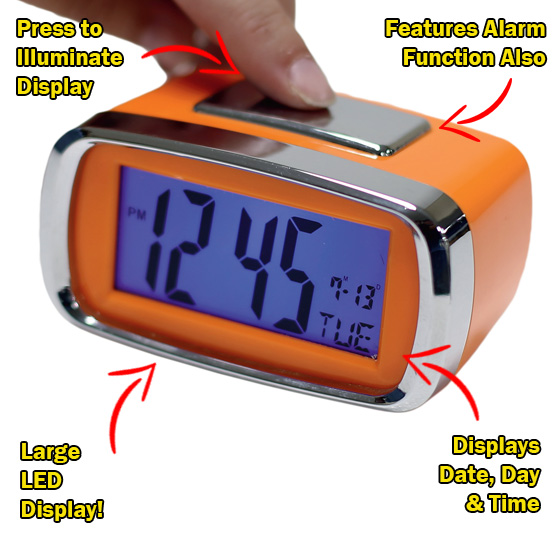 Health Pride Handy Alarm Clock