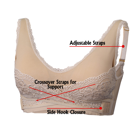 Health Pride - Front Closure Bra