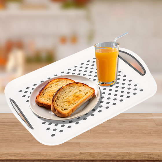 No Slip Grip Tray