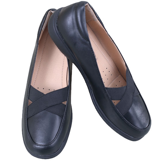cross strap flat shoes