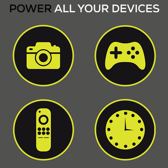 Health Pride USB Rechargeable Lithium Batteries