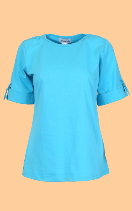 Boatneck Knit Top