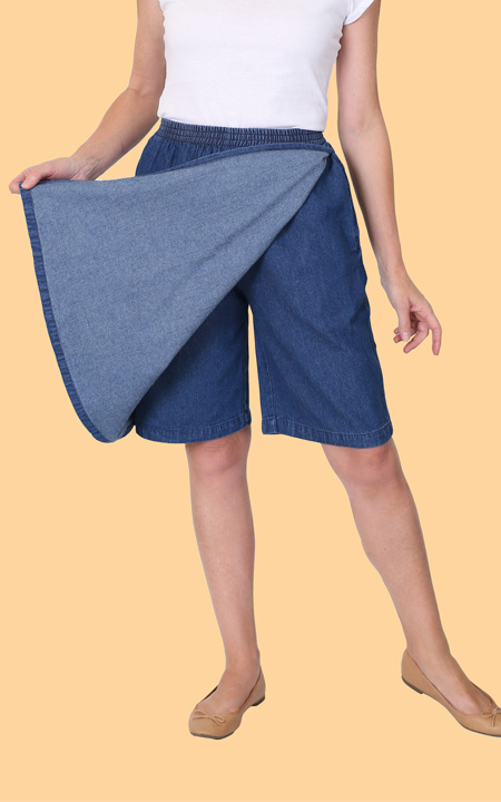Denim Skort