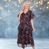 Georgette Top & Skirt