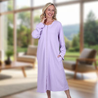 Waffle Zip Robe