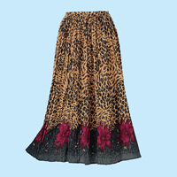 Animal Print Skirt