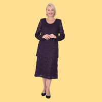 Long Sleeve Lace Dress