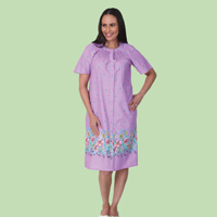 Smocked Border Duster
