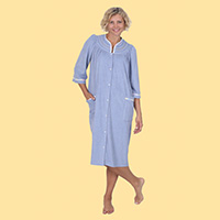 Terry Snap Front Robe