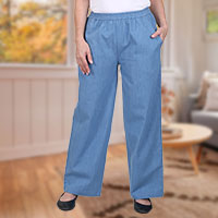 Denim Relaxed Fit Pants