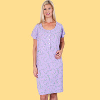 Floral Cotton Gown