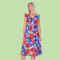 Floral Reversible Dress