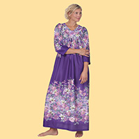 Border Print Lounger Long